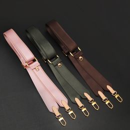 Bag Parts Accessories Adjustable Canvas Bag Strap Crossbody Coin Purse Leather Women Luxury Brand Bag Straps Replacement Webbing Wide Shoulder Strap 230810