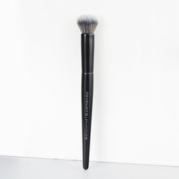 BLACK Highlight Makeup Brush No 90 - Round Soft Synthetic Hair Powder Blush Highlighting Cosmetic Brush