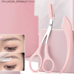 Eyebrow scissors for women eyebrow facial shavers professional eyebrow scissors eyebrow trimmer scraper accessories with comb Z230815