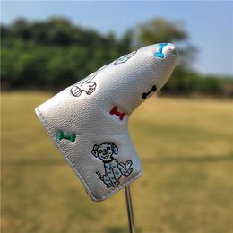 Other Golf Products Many Styles Golf Club Head Covers Golf Putter Cover For Putter PU Leather Blade Putter Headcover With Magnetic Or Ve 9261