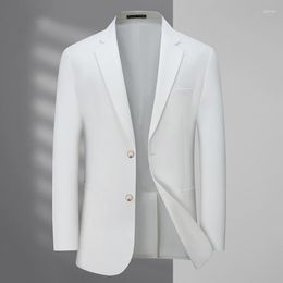 Men's Suits 2023Large Size High-end Blazer Business Casual Formal Double-breasted Suit Fashion British Style Single Item Coat