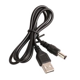 USB Port to 2.0 2.5 3.5 5.5 5V DC Barrel Jack Power Cable Connector Line Charging Cord