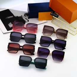 Sunglasses Classic Wholesale Fashion Designer for Men Women PC Frame Sun Glasses Adumbral Eyewear Accessories Lunettes De Soleil with Orange