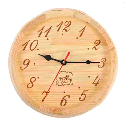 Wall Clocks Sauna Digital Clock Decor Room Equipment Sand Hanging Decorative Timer Steam