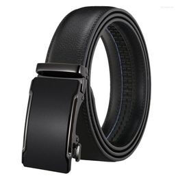 Belts Genuine Leather Belt Men High Quality Ratchet Automatic Buckle Dress For Male Cowhide Business Casual Fashion Jeans Gift