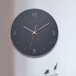 Wall Clocks Creative Large Clock Living Room Slate Modern Big Gold Air Art Decorative Silent Bedroom Decorarion ZY50GZ