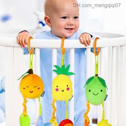 Pull Toys Suspension rocker squeezer for dolls newborn teeth baby mobile toys plush pendant toys and baby emotional smoothing crib decorations Z230814