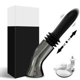 Adult Toys Machine Automatic Telescopic Dildo Vibrator Massager G-spot Thrusting Retractable Female Masturbator Adult 230810