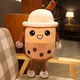 Stuffed Plush Animals New creative boba milk tea Throw Stuffed toy cute plush room decor gift for girlfriend birthday gift for children