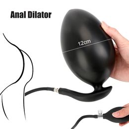 Anal Toys Inflatable Plug For Women Vaginal Expander Men Butt Dilator Big Dildos Female Sex Adults Games Erotic Couples Bondage 230811