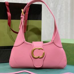 Women shoulder crossbody Designer under arm bagsGenuine leather chain handbags purses Lady fashion under hobo Tote CHD2308114 pinkwindow