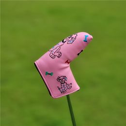 Other Golf Products Many Styles Golf Club Head Covers Golf Putter Cover For Putter PU Leather Blade Putter Headcover With Magnetic Or Ve 4798