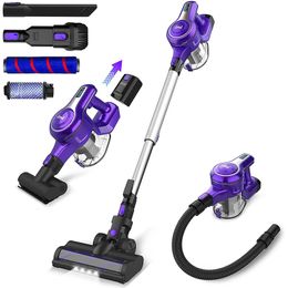 Vacuums INSE S6 23Kpa Cordless Vacuum Cleaner Up to 45min Runtime Rechargeable Battery Lightweight for Carpet Pet Hair 230810