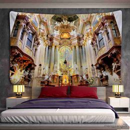 Tapestries Customizable Wall Covering Christ Angels Wall Tapestry Home Decor Wall Art Mural R230812