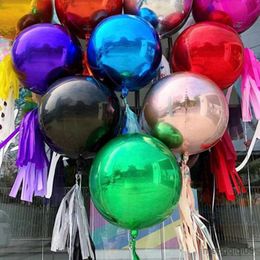 Decoration Rose Gold Foil Balloon 18/22Inch Globos Rainbow Metallic Balloon Birthday Decor Kid Wedding Baby Shower Toy Gift R230811