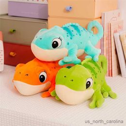 Stuffed Plush Animals 30cm Chameleon Plush Toys Animal Doll Soft Quality s for Kids Birthday Gift Girl Child Home Decoration Stuffed Doll R230811