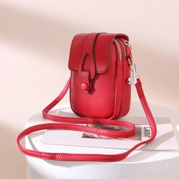 Evening Bags Women Shoulder Bag PU Female Crossbody Large Capacity Mobile Phone Handbags For Girls Ladies Gift