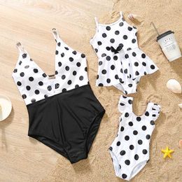 Family Matching Outfits Mommy and Me Cute Swimsuit Bikini for Family Mother Daughter Matching Summer Clothes Outfits