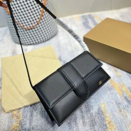 Bag designer shoulder bag, handbag, handbag, women's baguette, handbag, fashionable ordinary mobile phone wallet, golden letter 2023 leather top