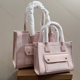 High Quality Shoulder Bags Luxury Designer Totes Freya bag Evening Bags Check Shopping Bags Cotton Knitting Carry Bags Casual bag Voluminous handbags