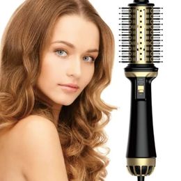 Professional Hot Air Brush, One-step For Beauty Hair Dryer Brush Curling, Straightening And Volumizing