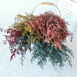 Decorative Flowers Fresh Preserved Lover Grass Dried Natural Bunch Real Eternal Dry Flower Living Room Wedding Marriage Decoration