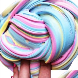 Clay Dough Modeling Diy Fluffy Slime Toys Putty Soft Clay Light Lizun Flavor Charms For Supplies Plasticine Gum Polymer Anti 0194 D Dh9Yu