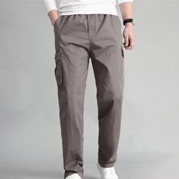 Men's Pants Men Loose Breathable Trousers Versatile Cargo Stylish Streetwear With Soft Fabric Multiple