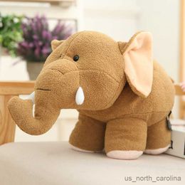 Stuffed Plush Animals 20cm Plush Hippo Toy Cute Big Ear Elephant Doll Toys for Boys Lifelike Stuffed Animals Home Desk Decor Birthday Gift for Girls R230811