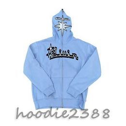 Classic Fashion Luxury Mens Zipper Hoodies Pullover Hooded Tops Coat Jacket Sweatshirts Sweater Women Loose Jackts Fate