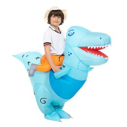 Simbok Vested Dinosaur Inflatable Costume Halloween Party Funny Wholesale Cosplay Dinosaur Inflatable Clothing