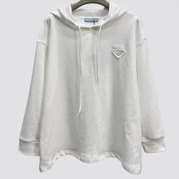 Women's Hoodies Sweatshirts 2023 Summer Fashion Senior Casual Loose Upper Body Slimming Hooded David Clothes 230810