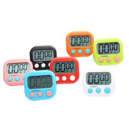 Colorful Digital Kitchen Timer Multi-Function Timers Count Down Up Electronic Egg Clock Houseware Baking LED Display Timing Reminder JL1879