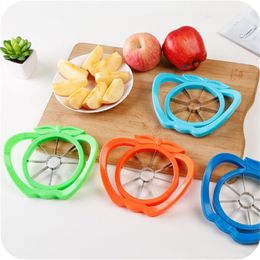 Kitchen Gadgets Apple Corer Slicer Stainless Steel Easy Cutter Cut Fruit Knife Cutter For Apple Pear Fruit Vegetables Tools JL1880