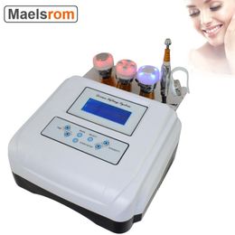 Face Massager Pon Electroporation Needle Free Mesotherapy Skin Lifting Machine Care Beauty Noneedle 230811