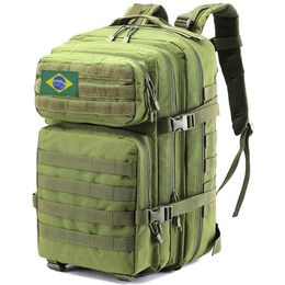 Outdoor Bags Army Military Tactical Backpack Large Molle System Hiking Backpacks Bags Business Men Backpack 25L45L 230811