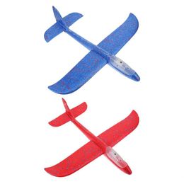 Led Flying Toys Toyvian Foam Aeroplane Light Aeroplane Throwing Plane Kids Aircraft Toy For Outdoor Sports Garden Yard Without Button Dhek2