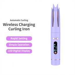 Automatic Curling Iron USB Charging Wireless Curling Iron For Home Use Does Not Hurt Hair Lasting Styling Lazy Hair