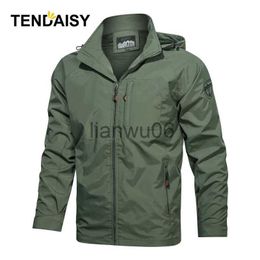 Men's Jackets Men Jacket Waterproof Coats Breathable Camping Hiking Outdoor Sports Climbing Trekking Windbreaker Travel Spring Autumn 2022 New J230811