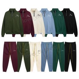 Erkek Tasarımcı Hoodie Kadınlar Rhude Hoodies Sonbahar Kış Hoody Moda Leisure Sports Suit Sweatshirt Trailsuit Erkekler Lüks Üstler Giyim Boyutu S-XL