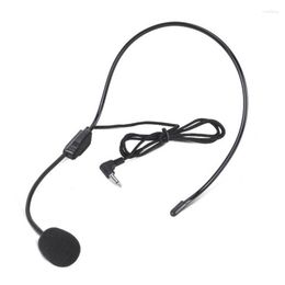 Microphones Wired Gaming Earphone Headphone With Microphone 3.5mm Headset For PC Computer Laptop School Meeting