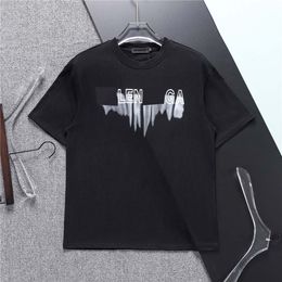 New short sleeve T-shirt for men printed short sleeve shirt for women in Asian size M-3XL