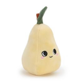 Stuffed Plush Animals 10CM Yellow Pear Plush Fruit And Vegetable Garden Series Yellow Pearl Stuffed Comfort Toys