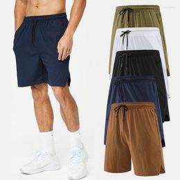 Running Shorts Summer Tennis 2023 Men Jogging Crossfit Gym Casual Five Point Pants Breathable Back Pocket Fitness Beach Trunks