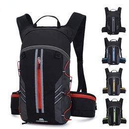 Panniers Bags 10L Bicycle Backpack Waterproof MTB Mountain Bike Outdoor Cycling Bladder Hiking Camping 230811