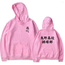 Men's Hoodies Haikyuu!! Men/women Cotton Harajuku Hip Hop Anime Men's And Sweatshirt Pullover Plus Size 4XL