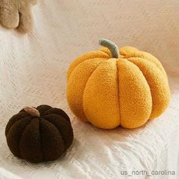 Stuffed Plush Animals Pumpkin Plush Toy Decorative Soft Stuffed Creative Cushion Couch Sleeping Comfortable Gift R230811