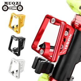 Car Truck Racks MUQZI Front Block Aluminium Bicycle Shelf Lightweight 3 Hole Mounting Strong Bearing 230811