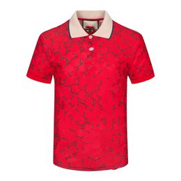 2023Mens Polos Designer T shirt High Street Embroidered Burrerys Mens Polo Neck Short Sleeve Plaid High Quality Cotton T-shirt Classic Comfortable Casual Shirt11