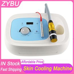 New 2 in 1 EMS Fat Frozen Skin Cold Needle-free Mesotherapy Machine Portable Electroporation Hot and Cold Facial Rejuvenation Anti Aging Wrinkle Removal